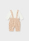 Conjunto peto y camiseta recién nacida Ref. 2673-064