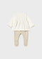 Conjunto polaina y jersey recién nacida Ref. 2553-093