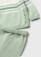 Conjunto polaina y jersey tricot recién nacido Ref. 1505-056