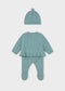 Conjunto polaina y rebeca recién nacida Ref. 2508-010