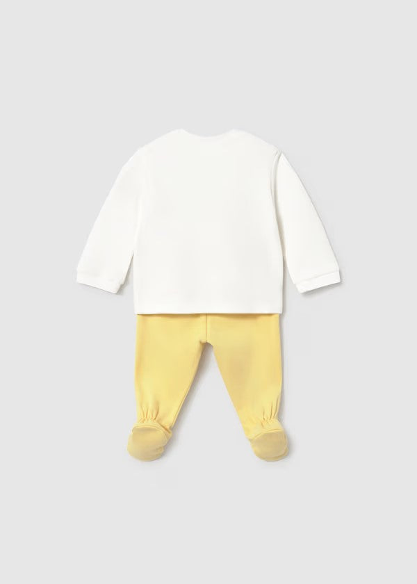 Conjunto polaina y sudadera recién nacido Ref. 2520-081