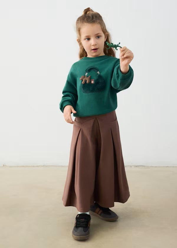 Falda pantalón midi niña Ref. 4901-086 *
