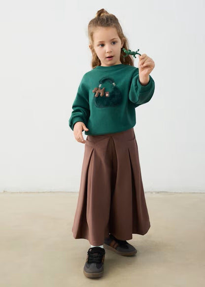 Falda pantalón midi niña Ref. 4901-086 *