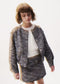 CONJUNTO Chaqueta chica Ref. 16-07433-059 / Falda pantalón tweed chica Ref. 16-07935-059