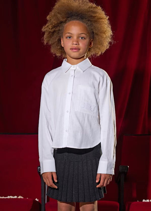 Falda tricot trenzas chica Ref. 7902-36 Negro