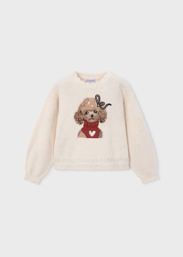 Jersey intarsia niña Ref. 4315-036