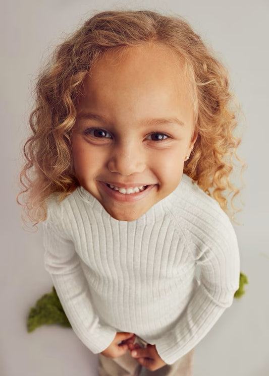 Jersey semicisne tricot niña Ref. 4001-044