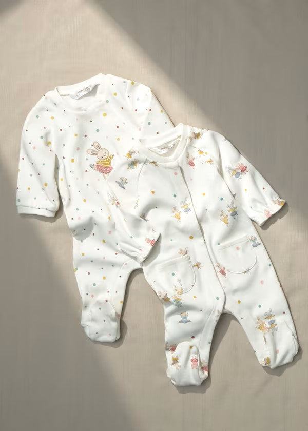 Pack 2 pijamas recién nacida Ref. 2751-073