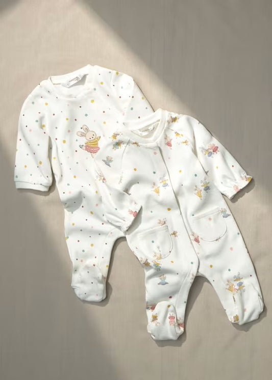 Pack 2 pijamas recién nacida Ref. 2751-073
