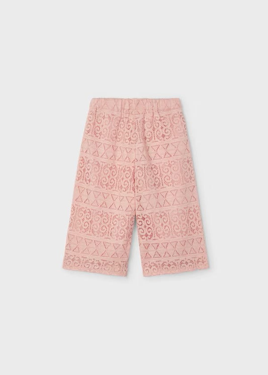 Pantalón culotte croché niña Ref. 3529-036