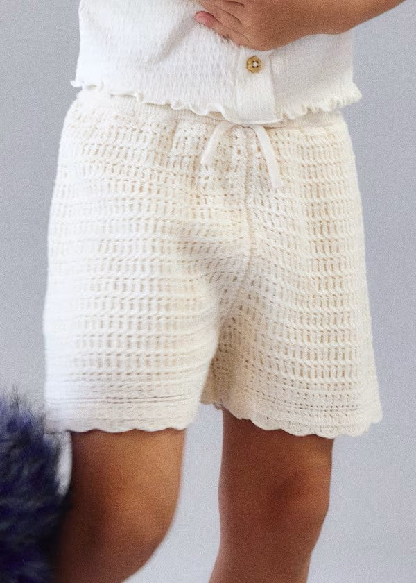 Pantalón detalles calados niña Ref. 3223-050