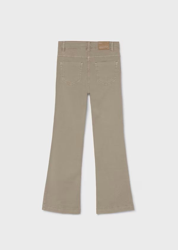 Pantalón flare sarga chica Ref. 7501-079
