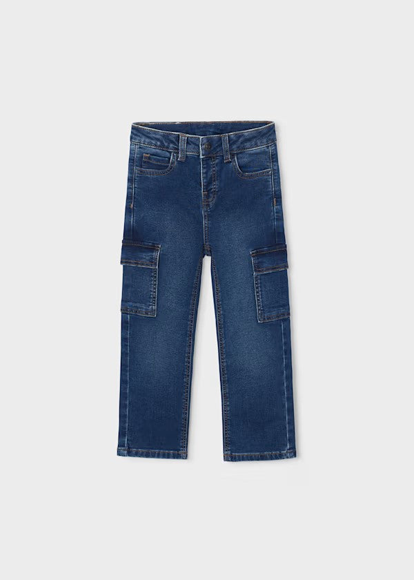 Pantalón vaquero cargo niño Ref. 4510-059