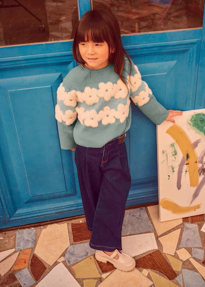 Pantalón vaquero wide leg niña Ref. 4523-061*