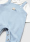 Pelele peto con chaqueta estampada recién nacido Ref. 2657-004