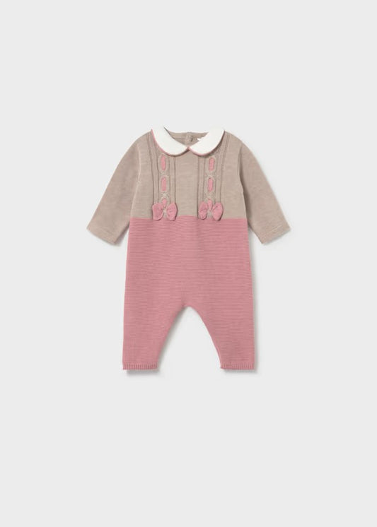 Pelele tricot recién nacida Ref. 2605-034