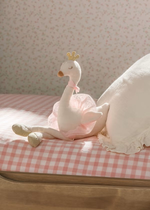 Peluche bebé Ref. 19168-47  Cisne  Rosa baby