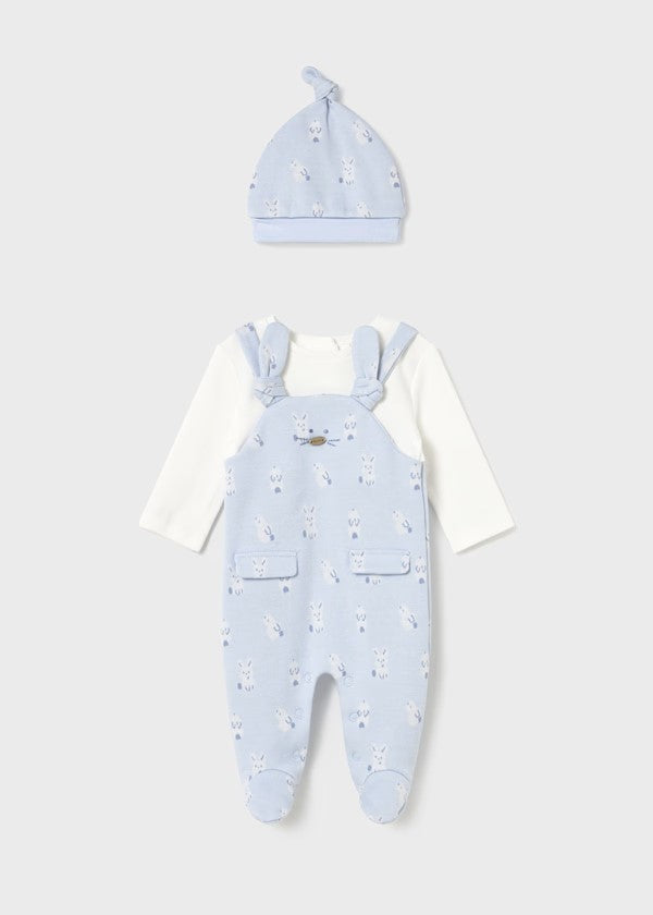 Peto con gorro recién nacido Ref. 2609-010