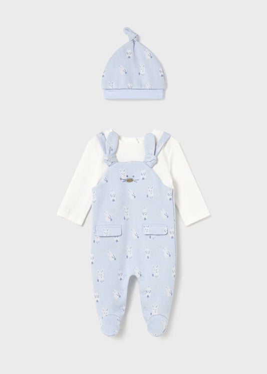 Peto con gorro recién nacido Ref. 2609-010