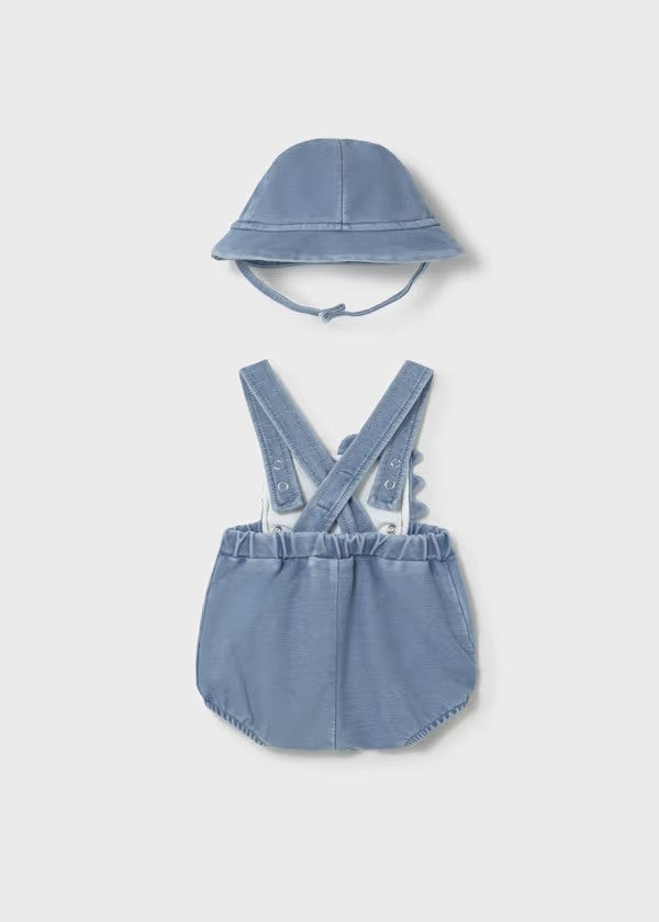 Peto con gorro recién nacido Ref. 1650-029