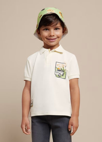 Polo parche Better Cotton niño Ref. 3106-032