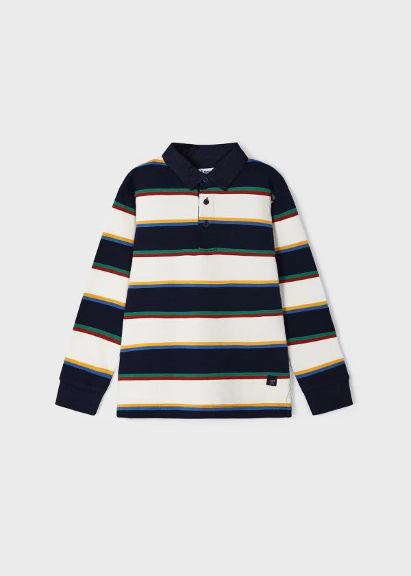 Polo rayas Better Cotton niño Ref. 4102-037