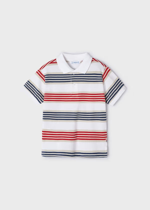 Polo rayas Better Cotton niño Ref. 3108-042