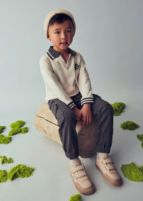 Polo serigrafía niño Ref. 4120-066