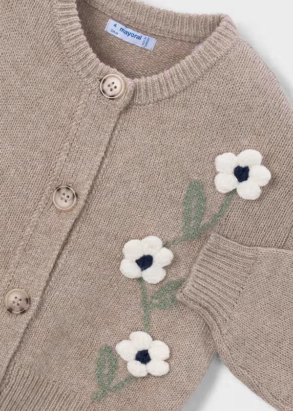 Rebeca tricot flores niña Ref. 4323-087