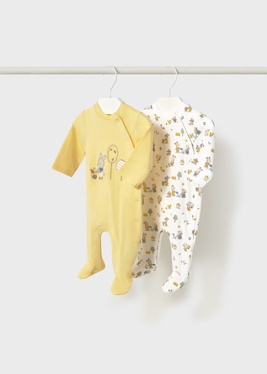 Set 2 peleles largos recién nacido Ref. 1709-016