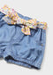 Short con cinturón lazo Better Cotton bebé Ref. 1218-067