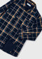 Sobrecamisa cuadros Better Cotton niño Ref. 4107-058