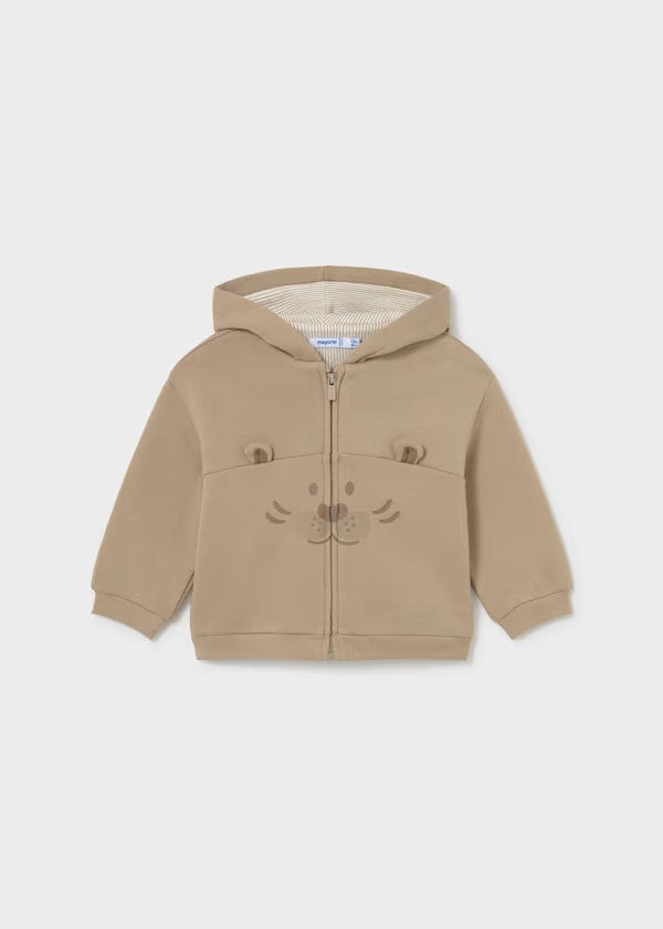 Sudadera cremallera interactiva animalitos bebé Ref.2430-087