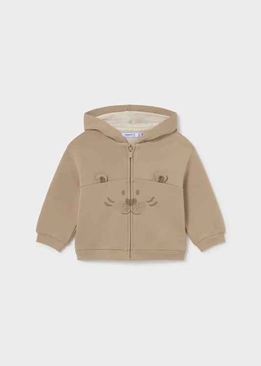 Sudadera cremallera interactiva animalitos bebé Ref.2430-087