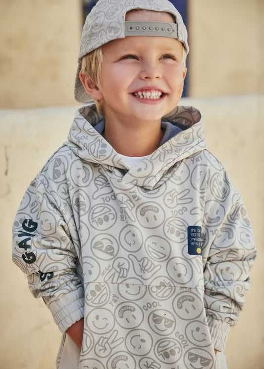 Sudadera hombro caído niño Ref. 3483-060