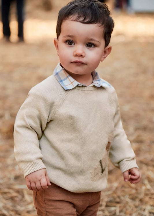 Suéter intarsia animal unisex bebé Ref. 2345-022