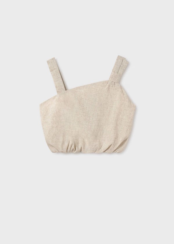 Top asimétrico lazo chica Ref. 6043-015