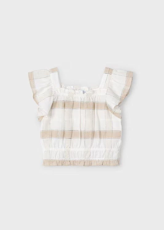 Top cuadros niña Ref. 3183-027