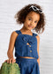 Top fluido lazo niña Ref. 3057-078