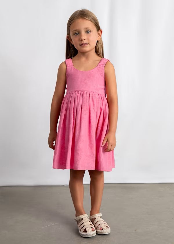 Vestido ceremonia flores niña Ref. 3925-010