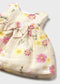 Vestido ceremonia flores recién nacida Ref. 1863-034
