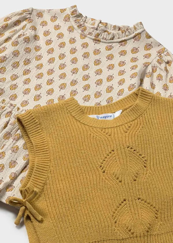 Vestido con chaleco bebé Ref.  2913-035