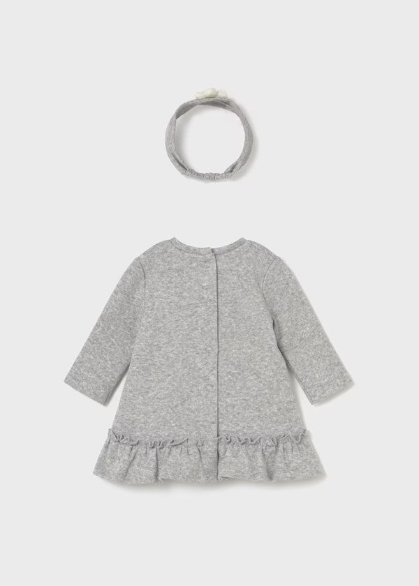 Vestido con diadema recién nacida Ref. 2809-014 Vapor vigore