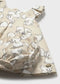 Vestido estampado con cubrepañal recién nacida Ref. 1809-015