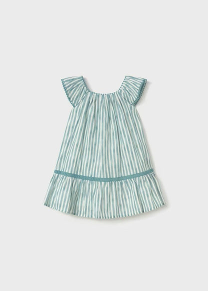 Vestido estampado con fornituras bebé Ref. 1917-060