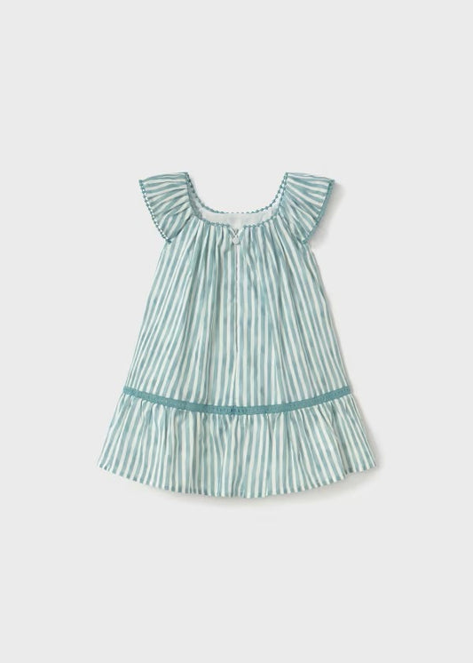 Vestido estampado con fornituras bebé Ref. 1917-060