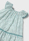 Vestido estampado con fornituras bebé Ref. 1917-060