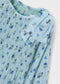 Vestido plisado estampado niña Ref. 4915-021 *