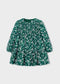 Vestido terciopelo estampado niña Ref. 4926-020