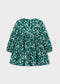 Vestido terciopelo estampado niña Ref. 4926-020